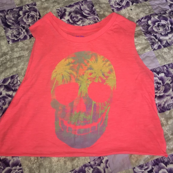 Skull crop top - Picture 2 of 3