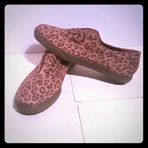 SOLD Authentic VANS Leopard Print Sneakers