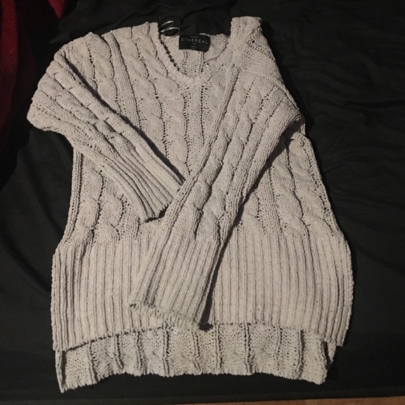 Chunky oversized sweater