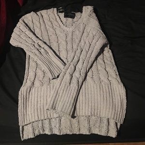 Chunky oversized sweater