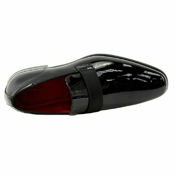 Hugo Boss C-Huver Patent Leather Slip-On Loafers main image 4