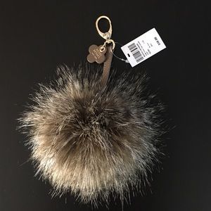 Henri Bendel | faux fur Pom w Charm