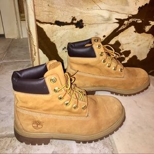 Timberland 6" premium waterproof boots.
