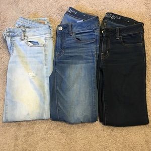 American eagle jeggings size 2