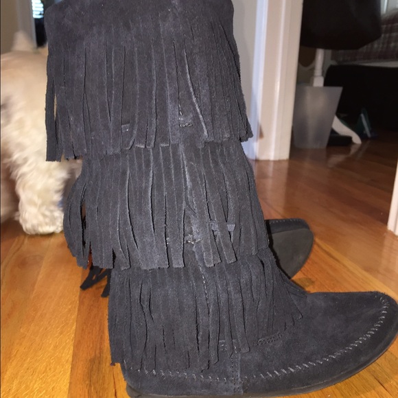 Black Minnetonka's