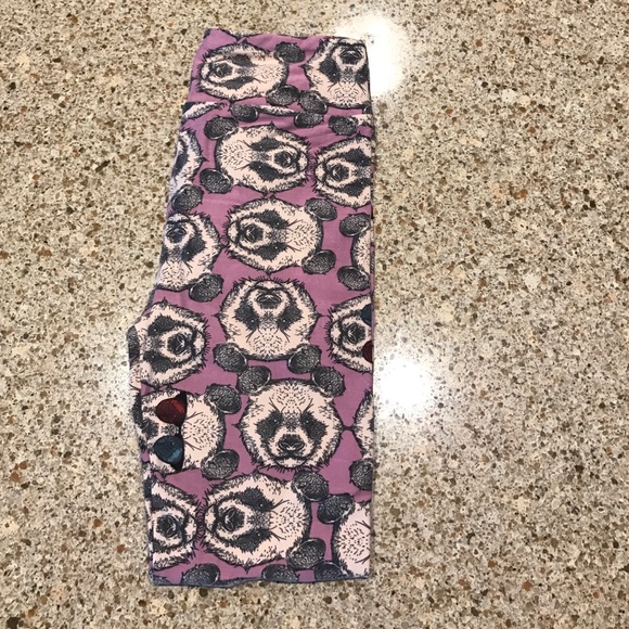 LulaRoe Brand New Panda Leggings OS