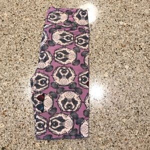LulaRoe Brand New Panda Leggings OS