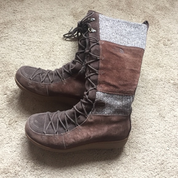 Lace Up Winter Boots