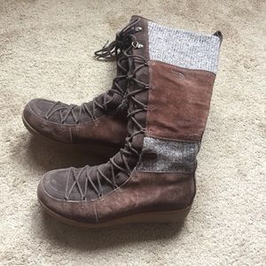 Lace Up Winter Boots