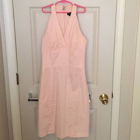 Pink Fitted Dress