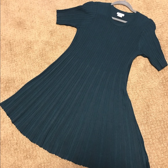 SOLD Urban Outfitters deep teal sweater dress