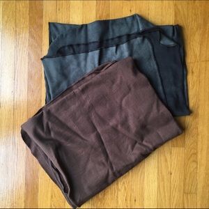 American Apparel "rainbow" Hooded Scarf Bundle