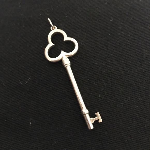 Tiffany and Co. big silver key charm