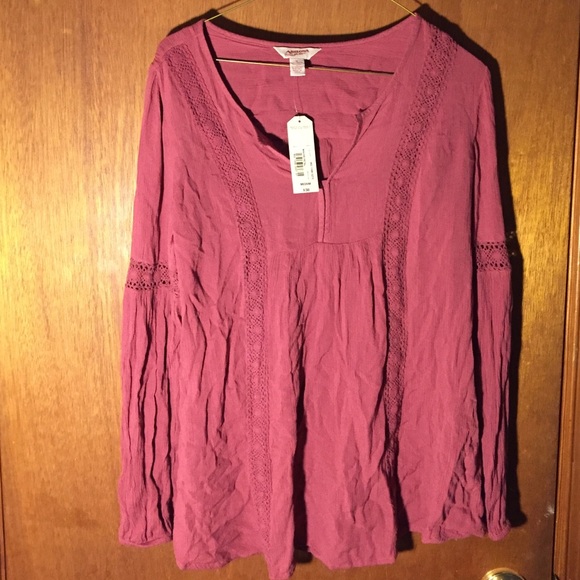 Flowy long sleeve shirt