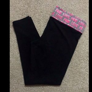 PINK yoga leggings sold