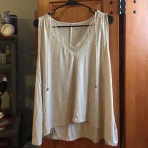 Cream Am. Eagle Tank