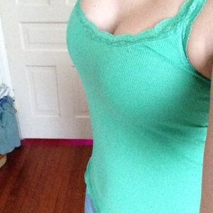 Cute Green Tank Top