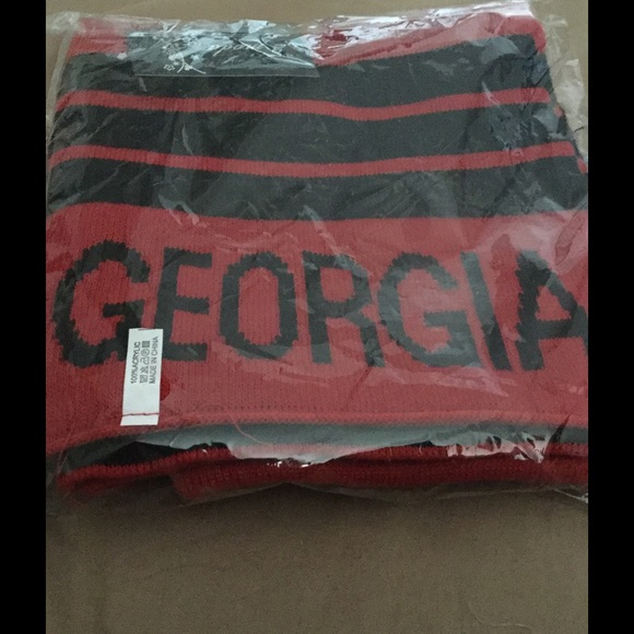 Georgia bulldog scarf