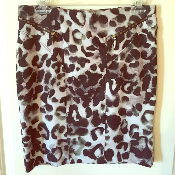 Leopard Print Skirt | Simply Vera Vera Wang