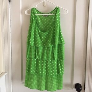 Plus size Ruffled Tank