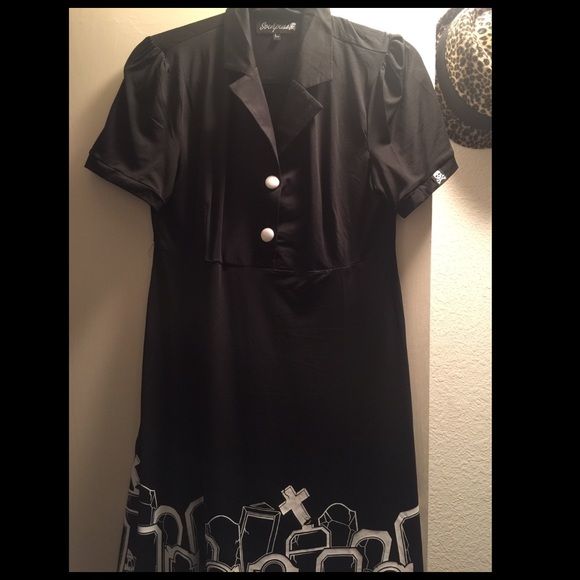 Sourpuss Grave Digger Dress