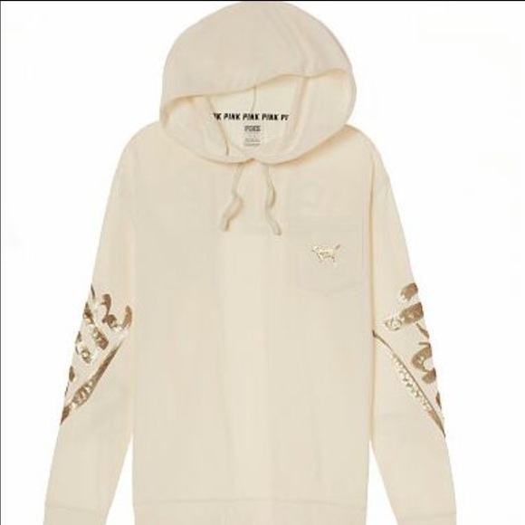 Victoria's Secret VS PINK Bling Hoodie - Picture 2 of 3