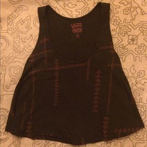 Vans flowy crop top size Medium