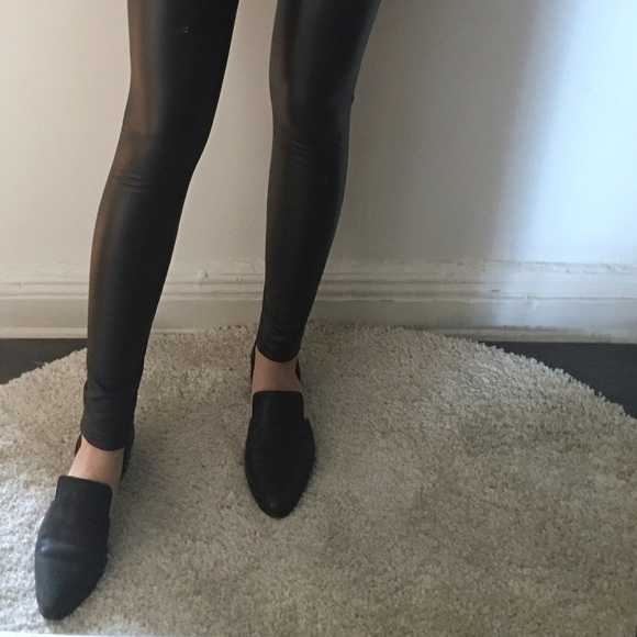 🆕 Skinny LINED leather look legging - Picture 3 of 4