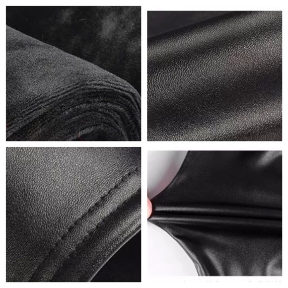 🆕 Skinny LINED leather look legging - Picture 4 of 4