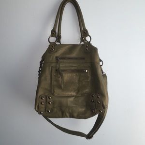 Green Linea Pelle Purse