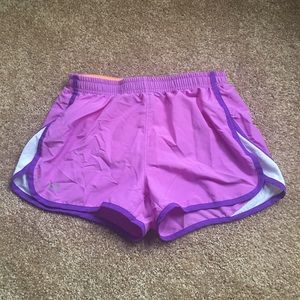 Purple under armour shorts