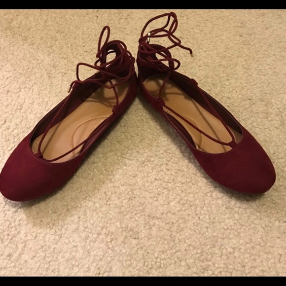 ❌❌❌sold❌❌❌Lace up ankle flats❌❌❌sold❌❌❌