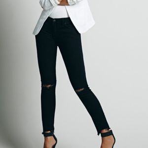 Free People "destroyed ankle skinny"