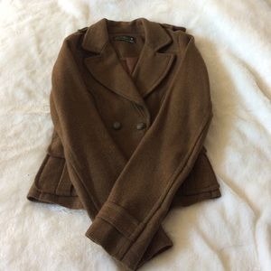 Zara jacket size medium, brown