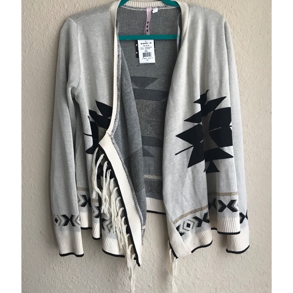 Western Fringe Cardigan