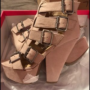 Shoes still on the box