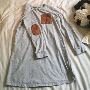 Long sleeve t-shirt dress