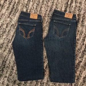 Hollister 5 Long jean lot