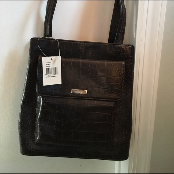 Nine West Croco Pockets bag