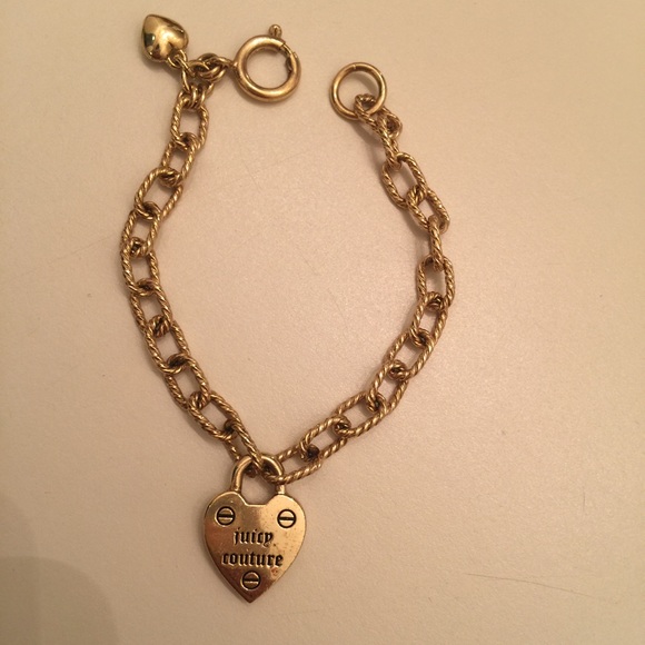 JC heart lock bracelet!