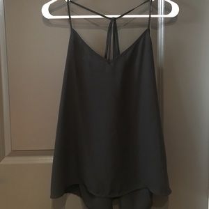 A&F black tank top