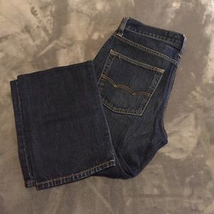 Slim Straight Blue Jeans