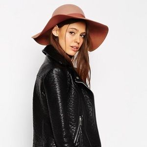 Asos two tone floppy brim hat