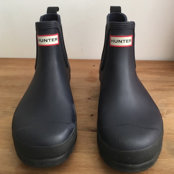 Hunter boots - navy