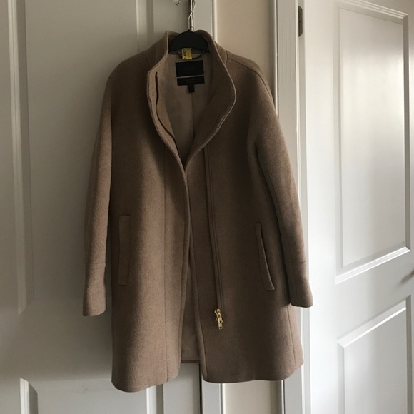 Jcrew Stadium Cloth Cocoon Coat