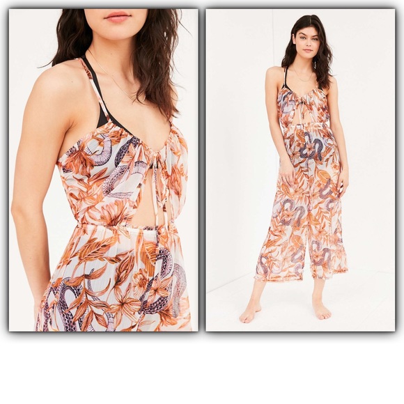 Urban Outfitters Out From Under Sheer Romper - Picture 2 of 7