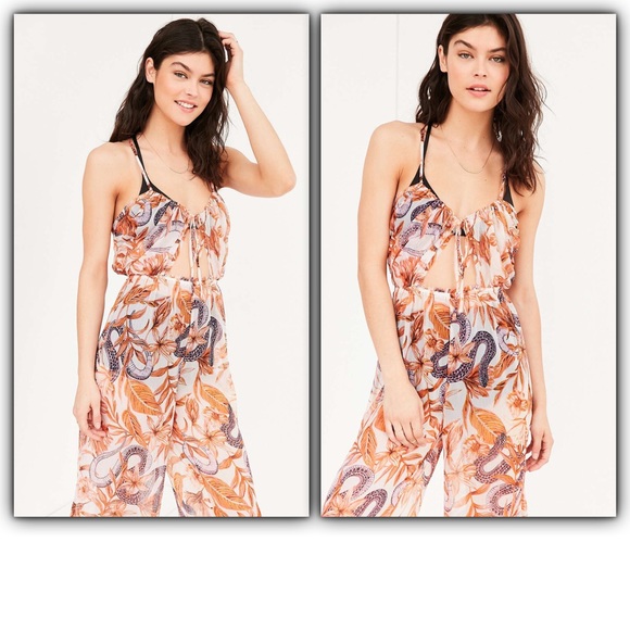 Urban Outfitters Out From Under Sheer Romper - Picture 3 of 7