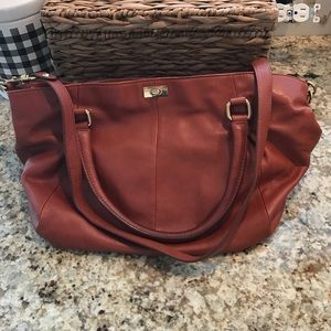 J. Crew over the shoulder tote bag