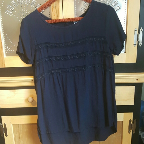 Navy Short Sleeve Tee - Picture 1 of 3