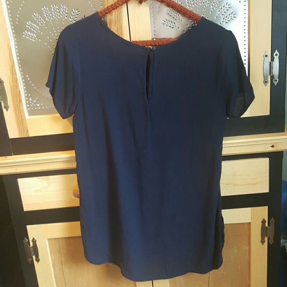 Navy Short Sleeve Tee - Picture 2 of 3